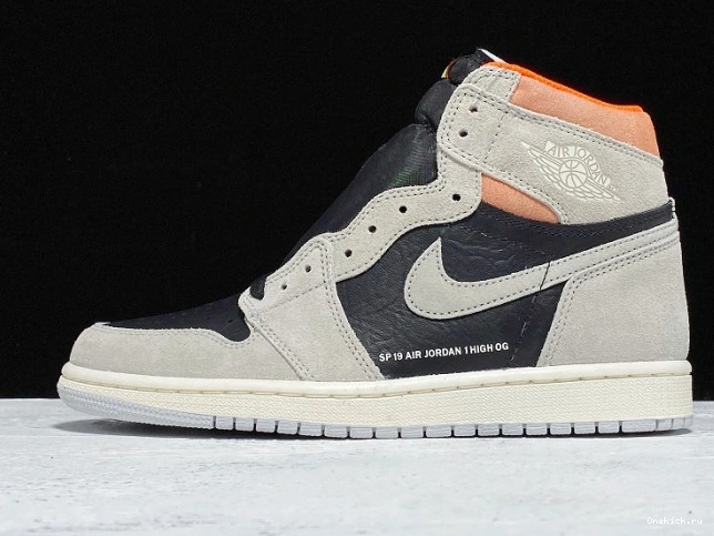 One Kick Neutral Jordan High Retro 555088-018 1 OG Air Grey 0725